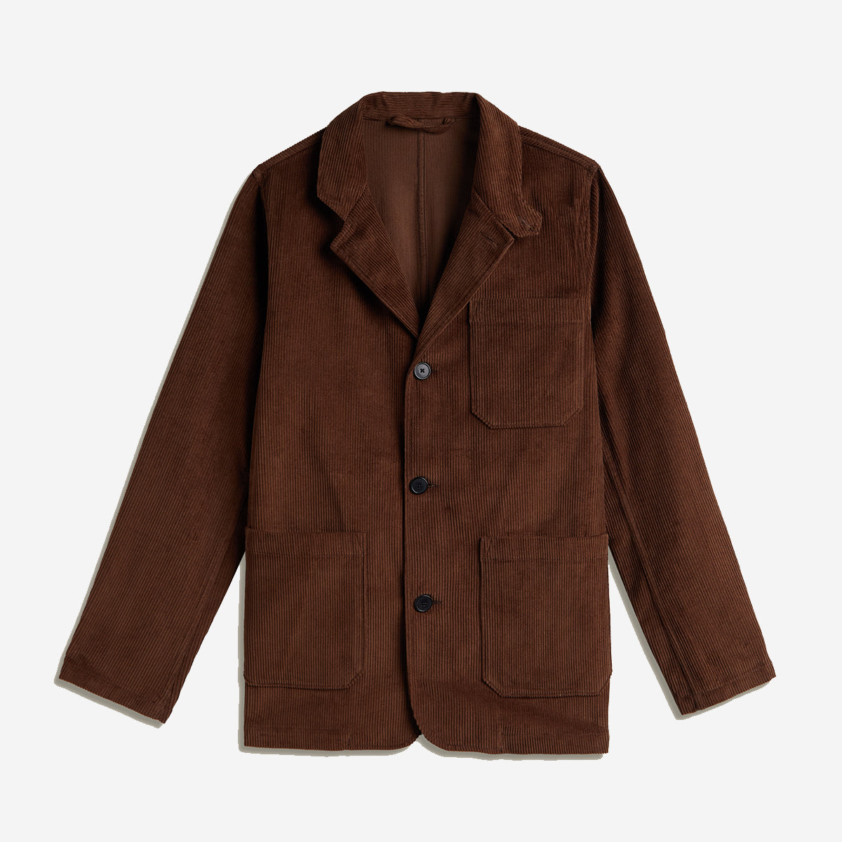 Working Corduroy Work Blazer - Brown
