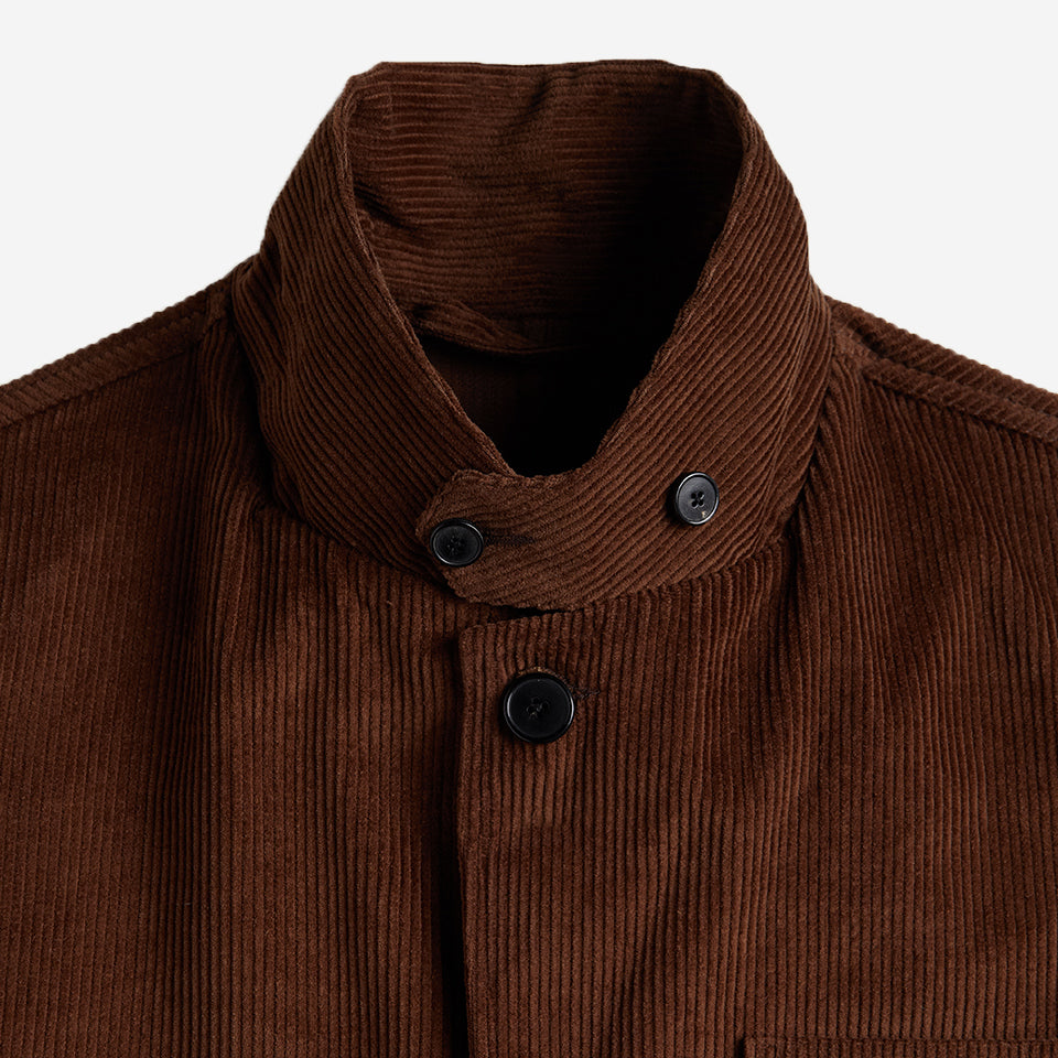 Working Corduroy Work Blazer - Brown