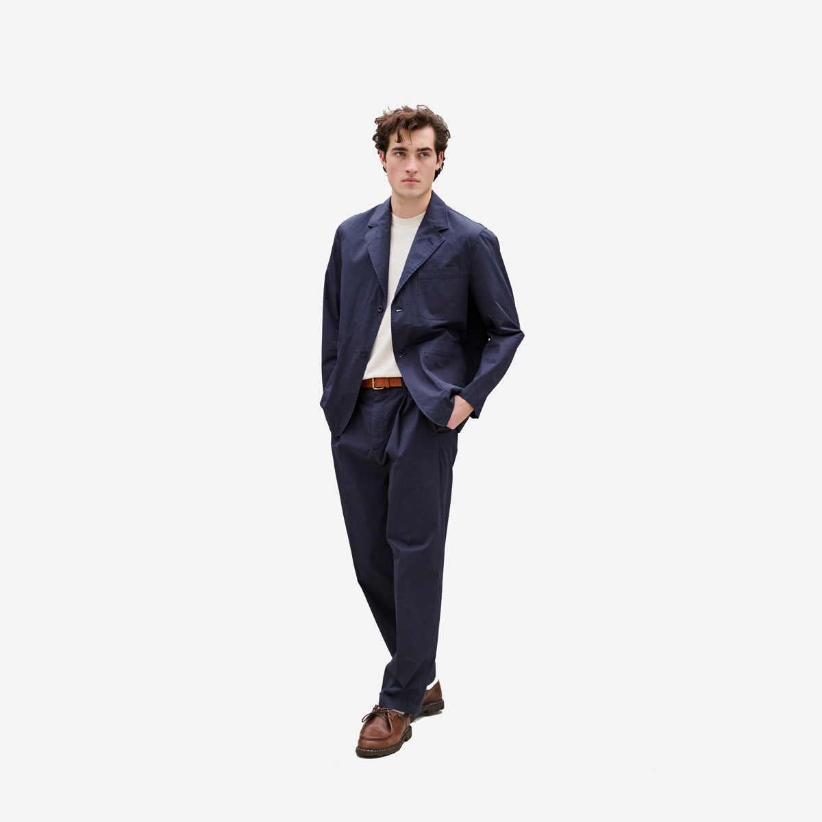 Work Unconstructed Blazer - Navy
