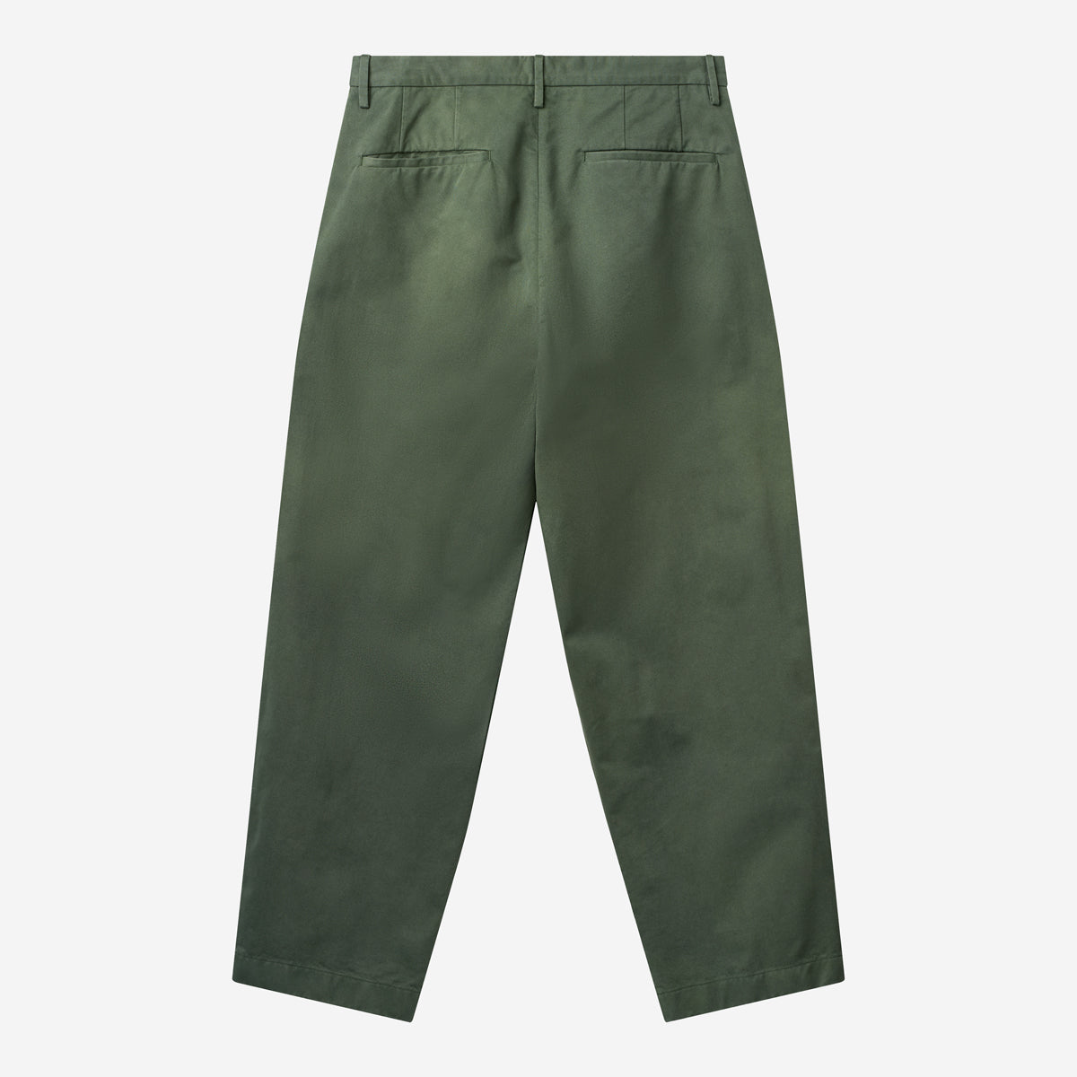Writer Relaxed Pleated Pants - Thyme Green