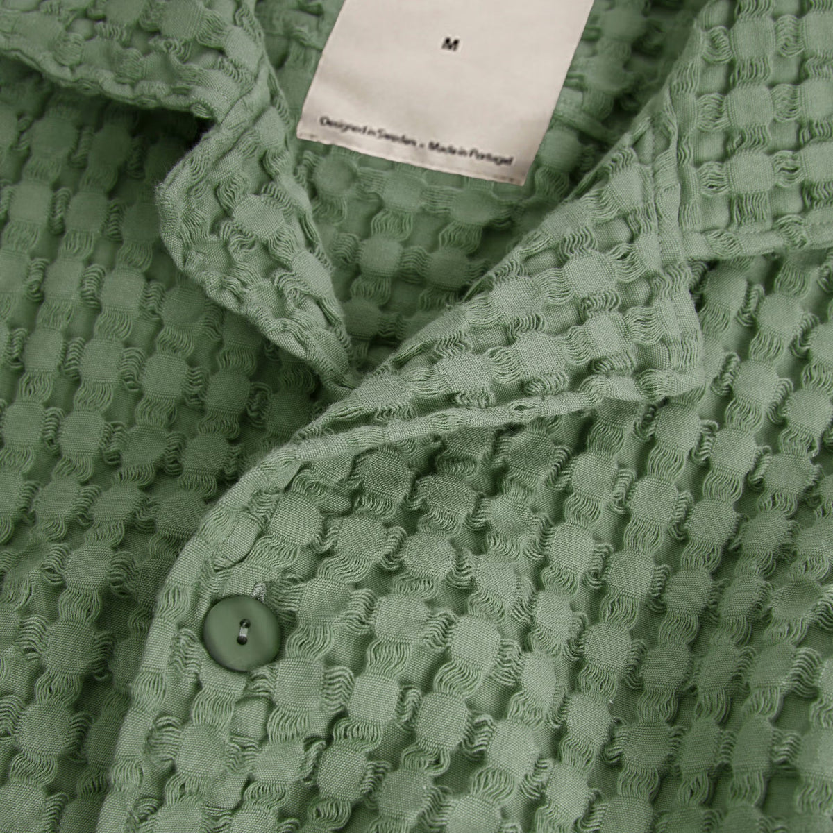 Waffle Cuba Vacation Shirt - Green