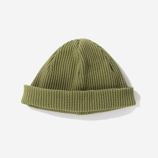 Big Waffle Knit Beanie - Pickles