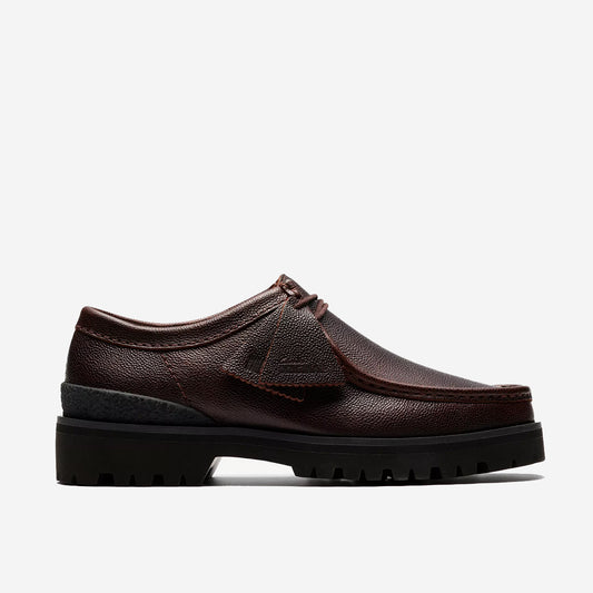 Walla Yukoner Derby Shoes - Brown Scotch Grain