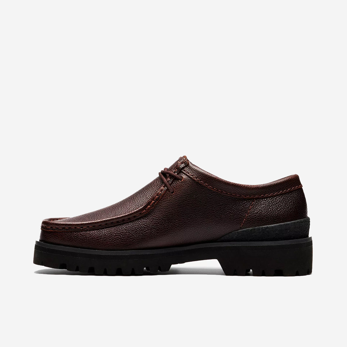 Walla Yukoner Derby Shoes - Brown Scotch Grain