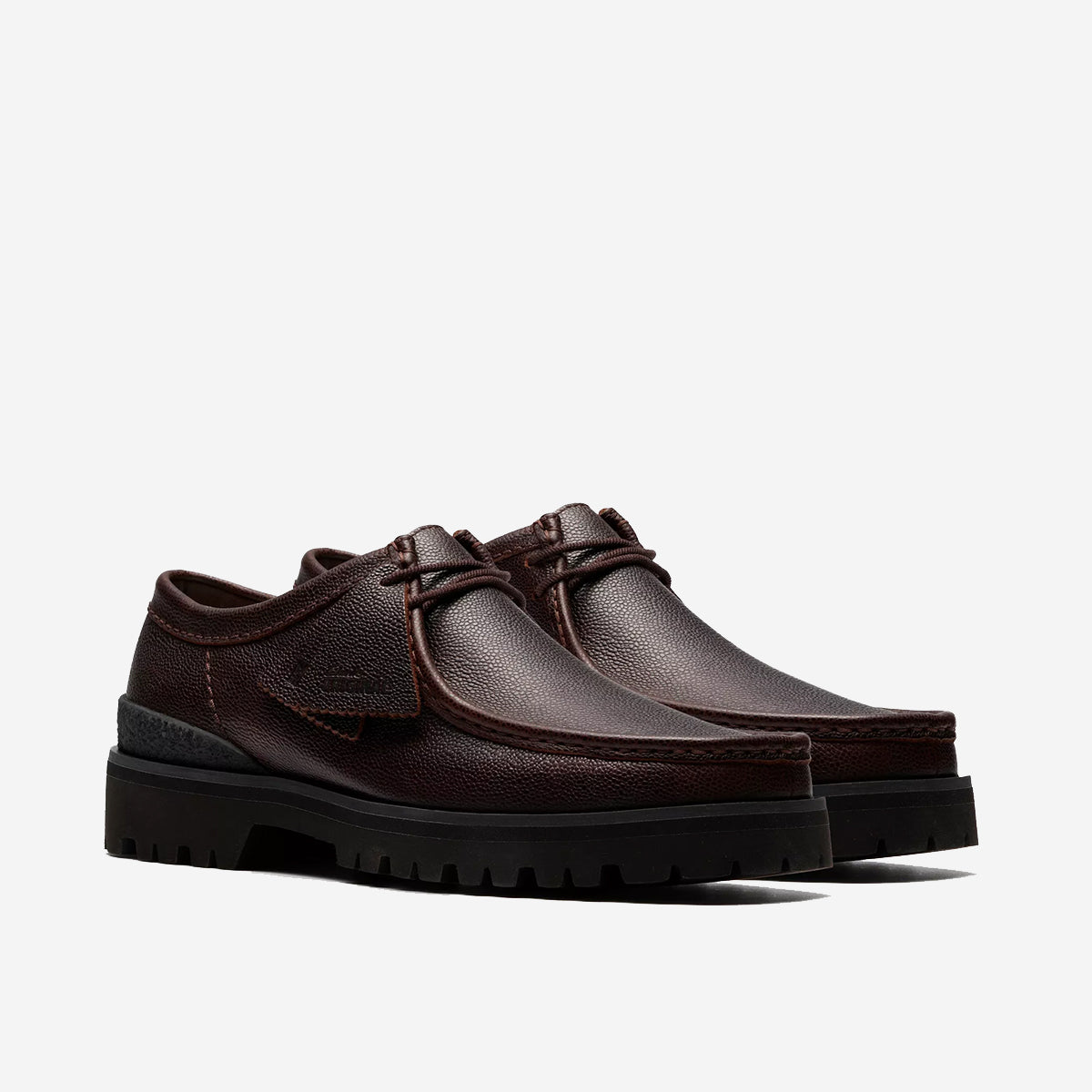 Walla Yukoner Derby Shoes - Brown Scotch Grain