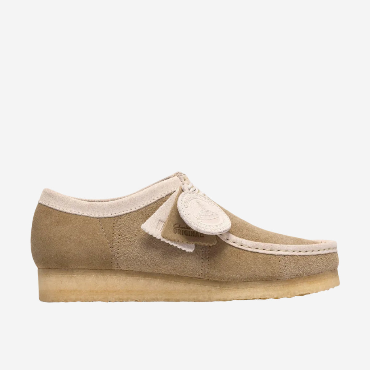 Clarks Originals - Wallabee Suede Derby Shoes - Maple Stripe  display picture 1