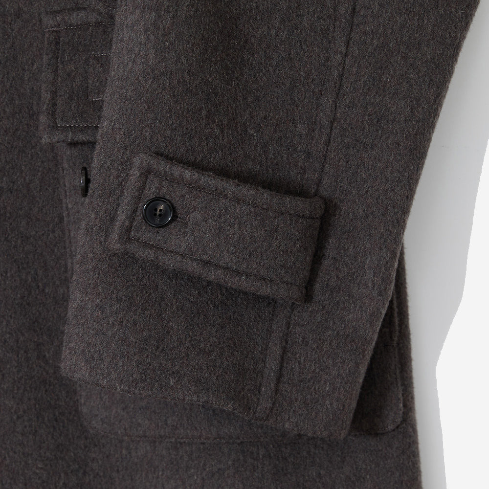 Winterport Wool Balmacaan Coat - Spain Olive