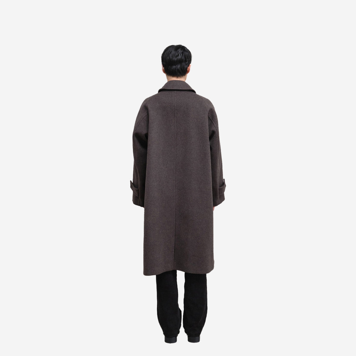 Winterport Wool Balmacaan Coat - Spain Olive