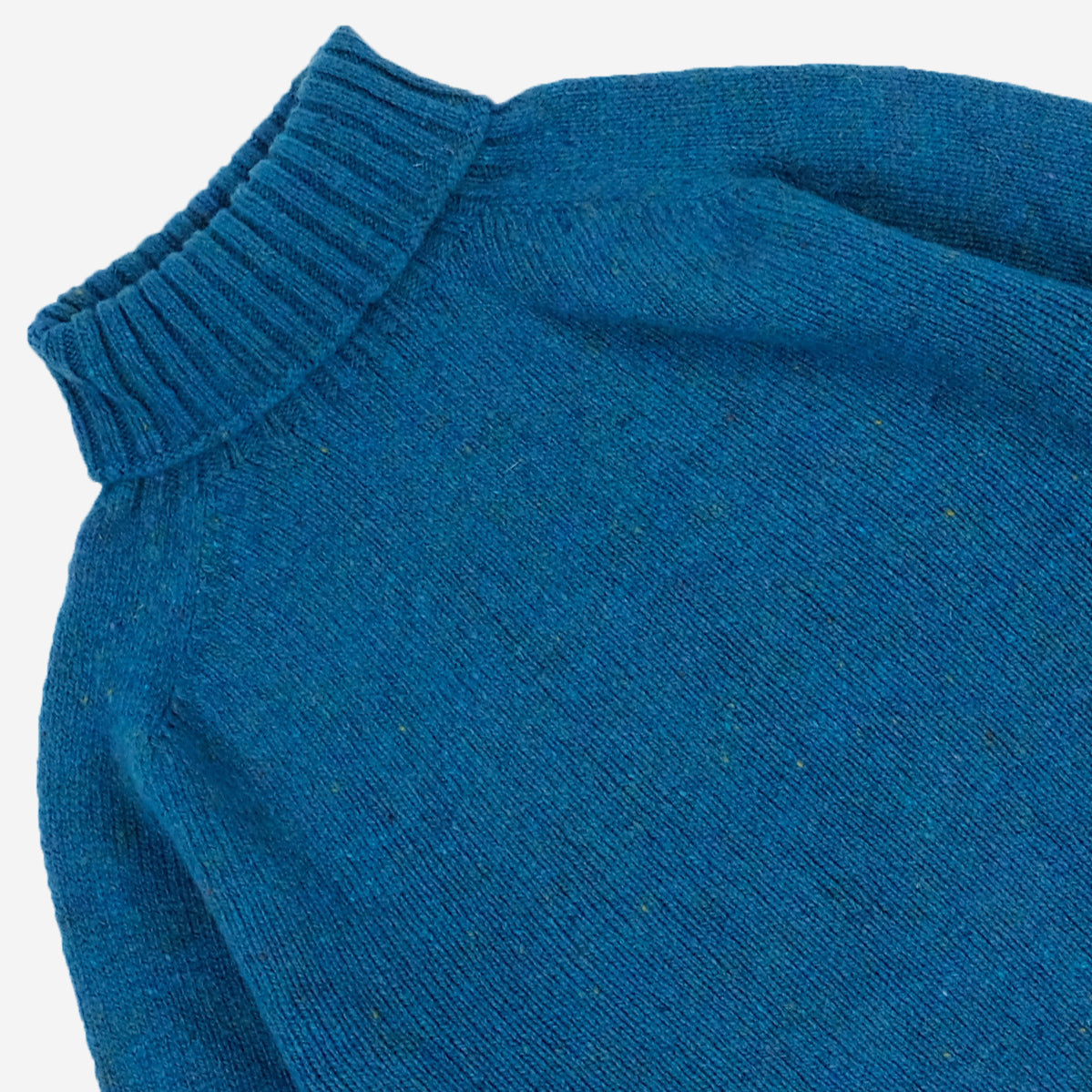 Wool Nep Twist Turtleneck - Gigha