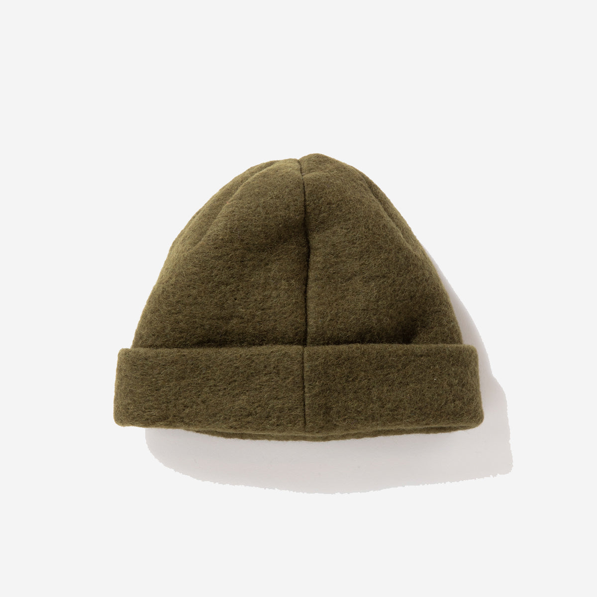 Wool Knit Beanie Cap - Purple