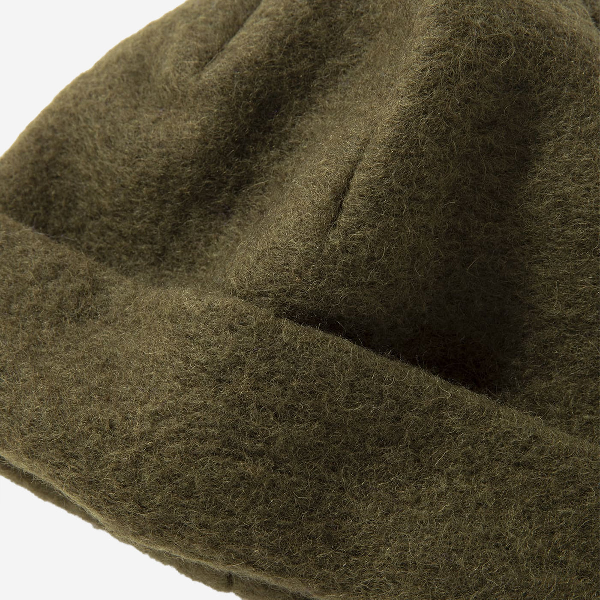 Wool Knit Beanie Cap - Purple