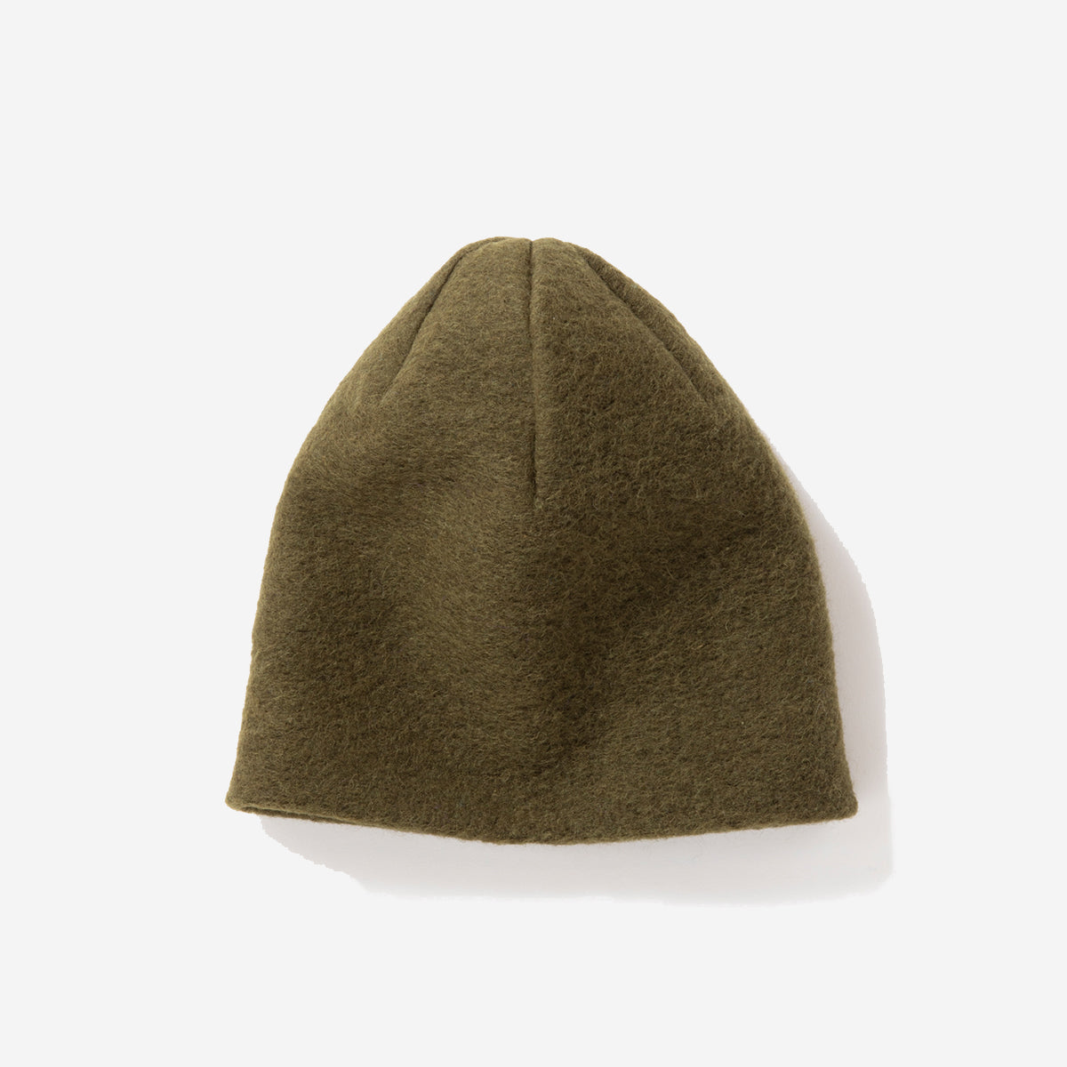 Wool Knit Beanie Cap - Purple