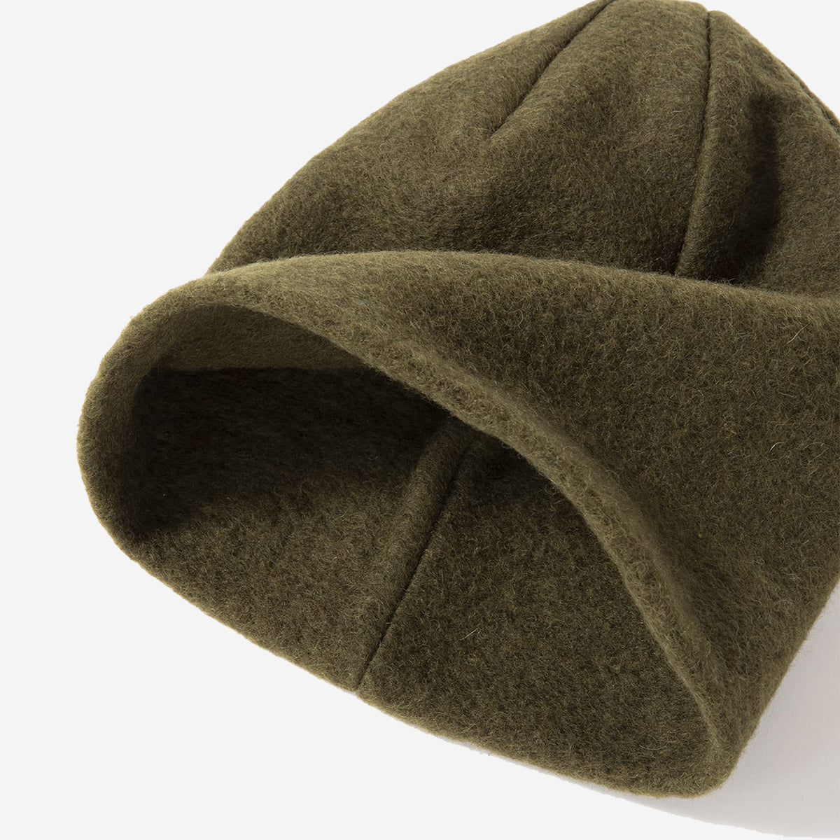 Wool Knit Beanie Cap - Purple