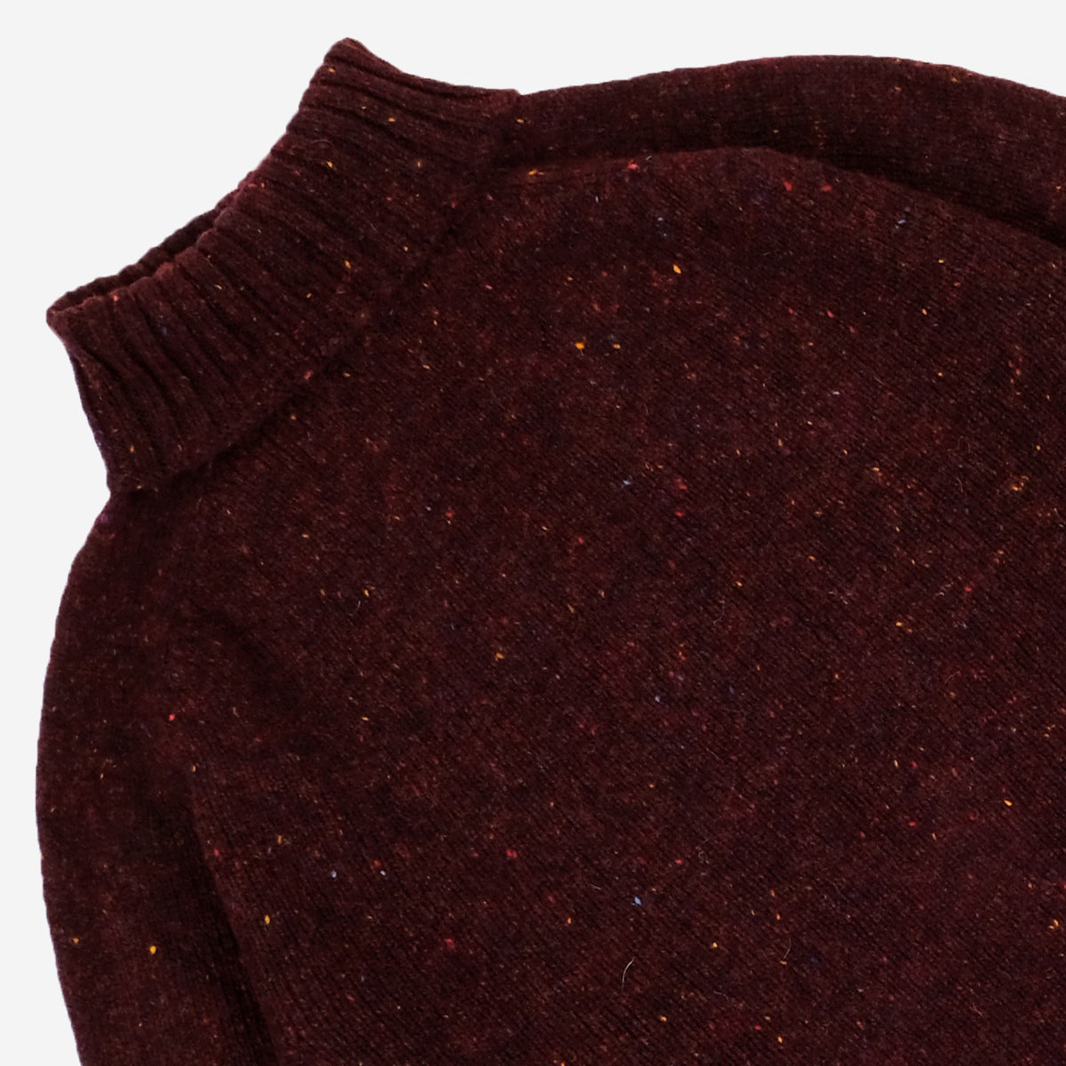 Wool Nep Twist Turtleneck - Lewis