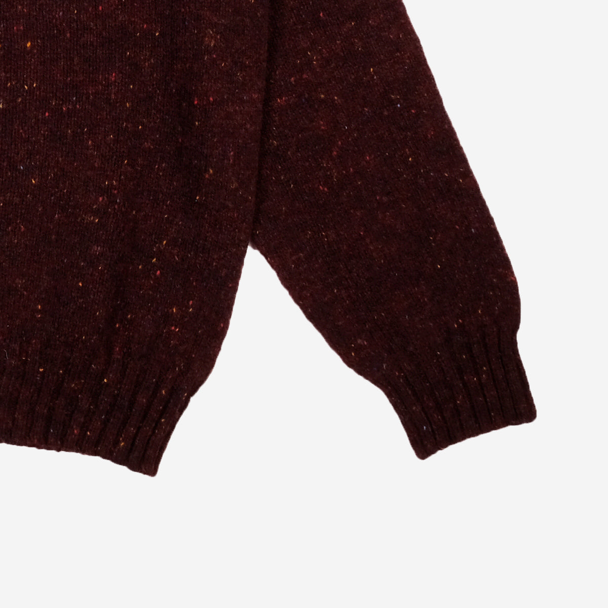 Wool Nep Twist Turtleneck - Lewis