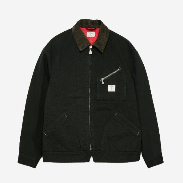 Work Short Jacket Canvas - Bottle Green