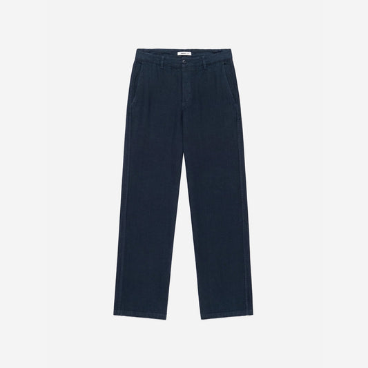 Work Linen Twill Pant - Midnight