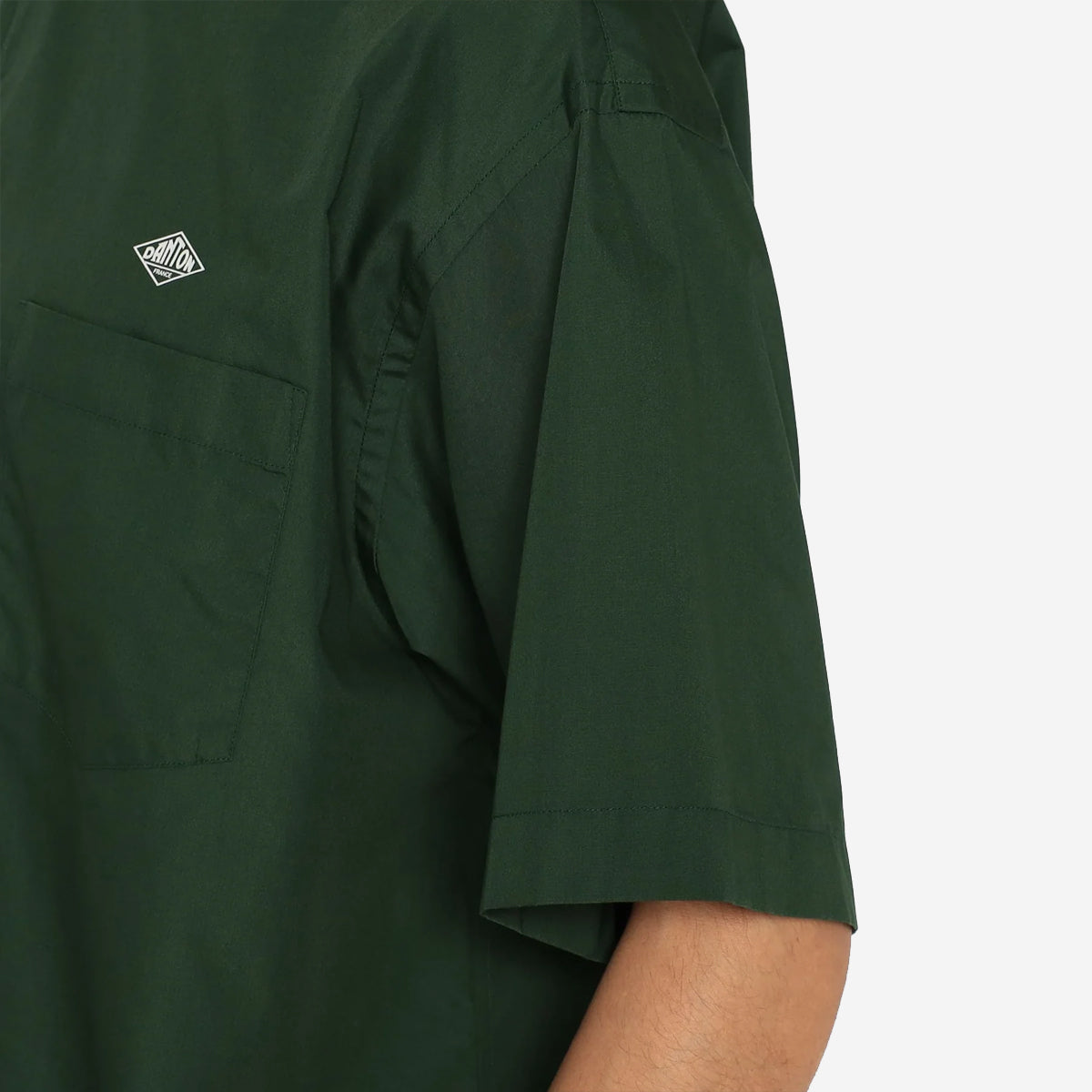 Work Shirt - Broadcloth - Olive (Back Logo)