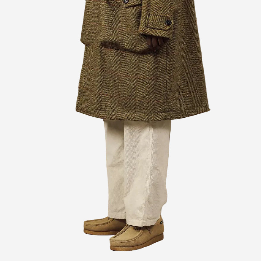 Yardley Herringbone Plaid Wool Sport Coat - Ochre
