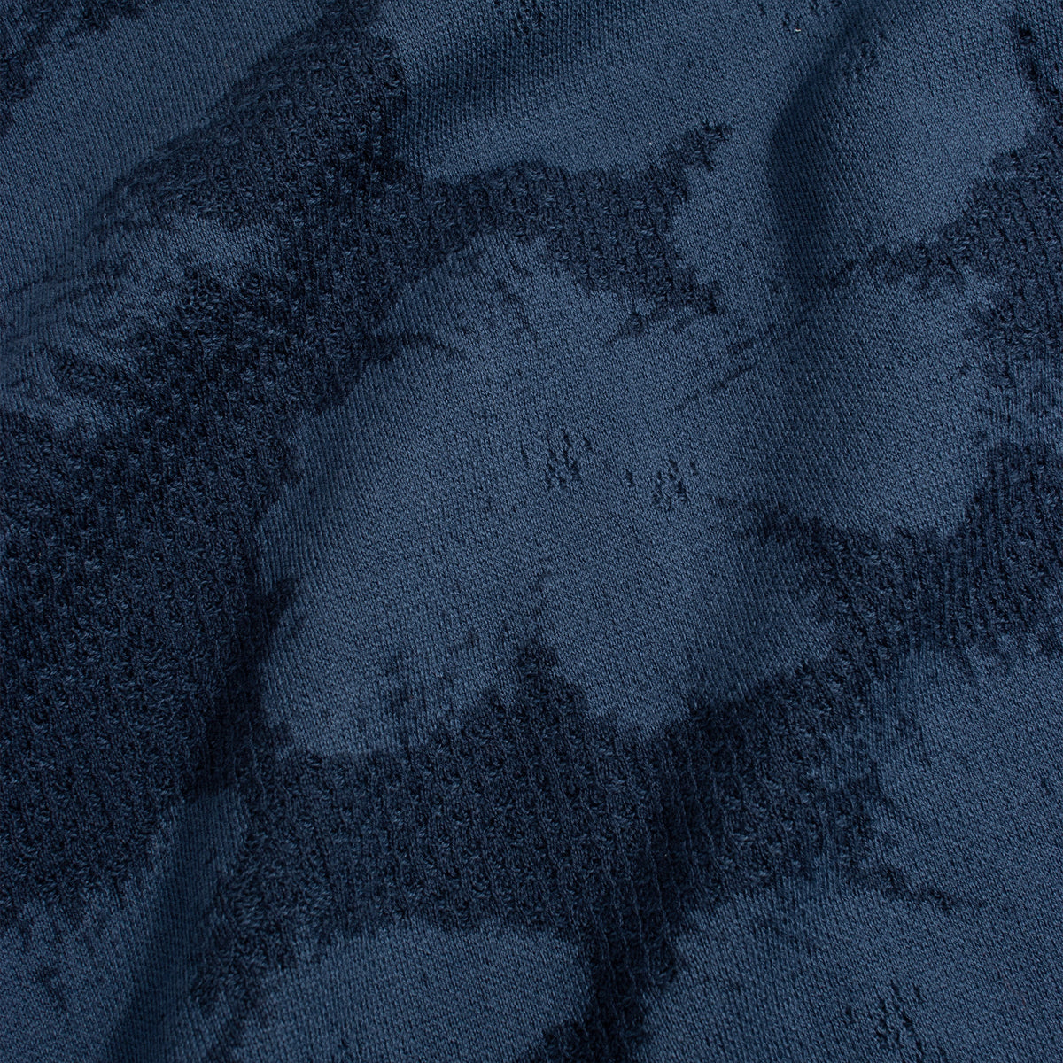 Zigger Pixel Flower S/S Polo Cardigan - Navy