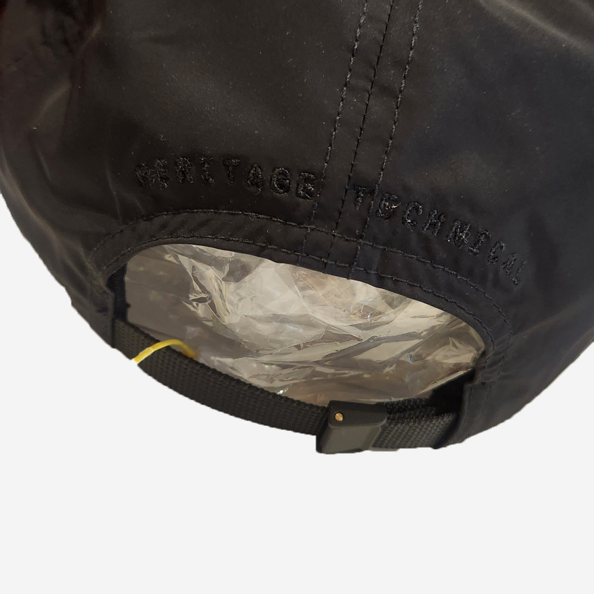 Nylon Taffeta Cap - Black
