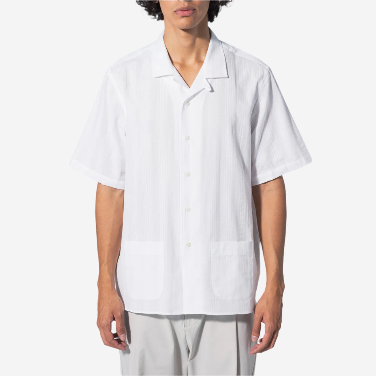 Maui JQ S/S Vacation Shirt - White