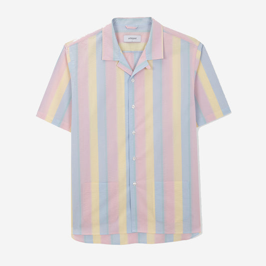Seaqual S/S Vacation Shirt - Colourful Stripes
