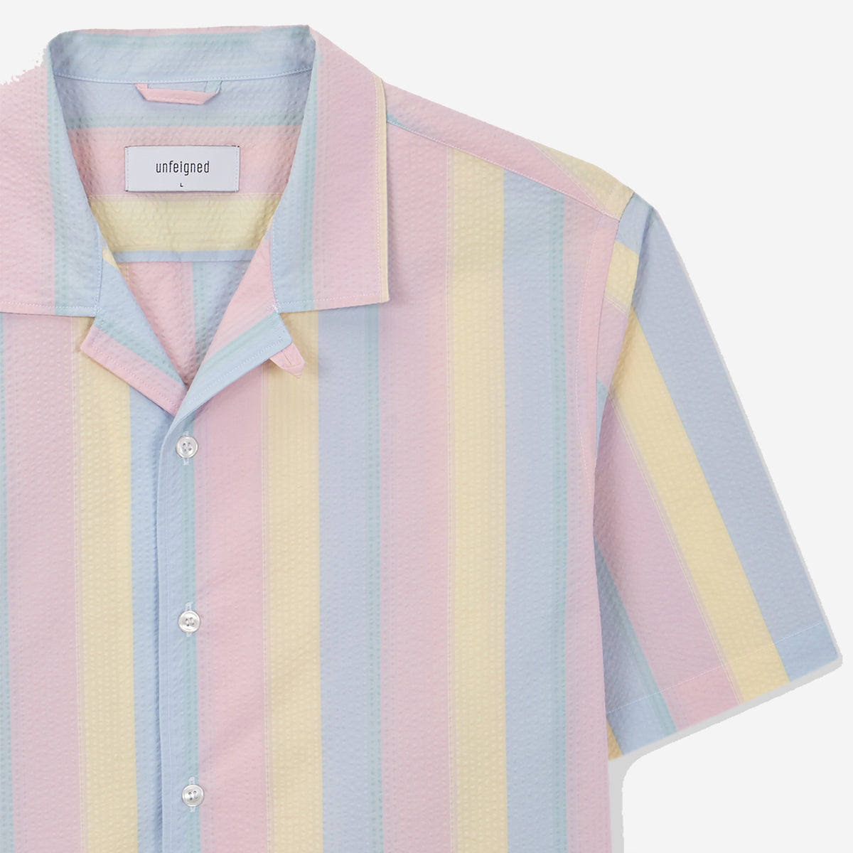 Seaqual S/S Vacation Shirt - Colourful Stripes
