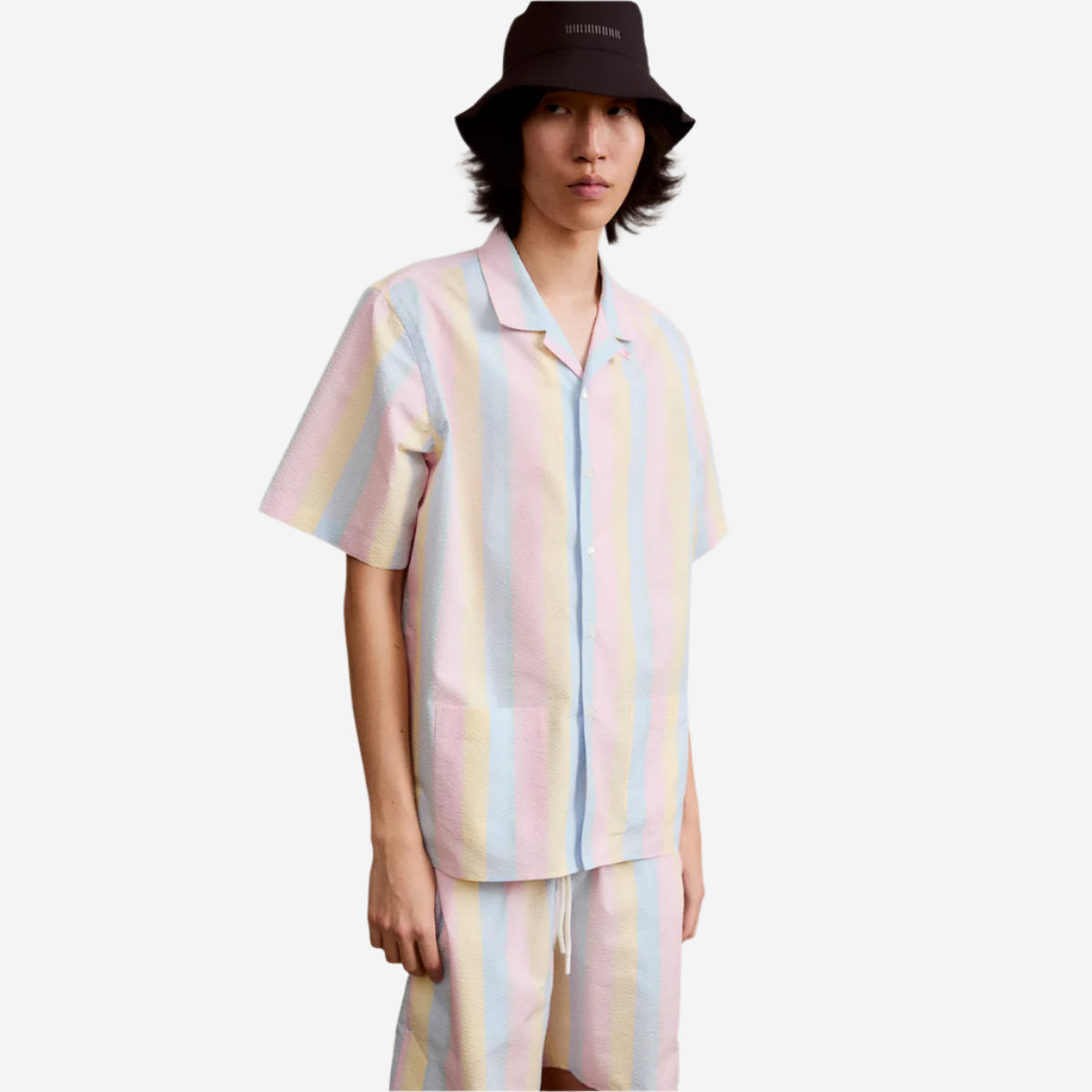 Seaqual S/S Vacation Shirt - Colourful Stripes