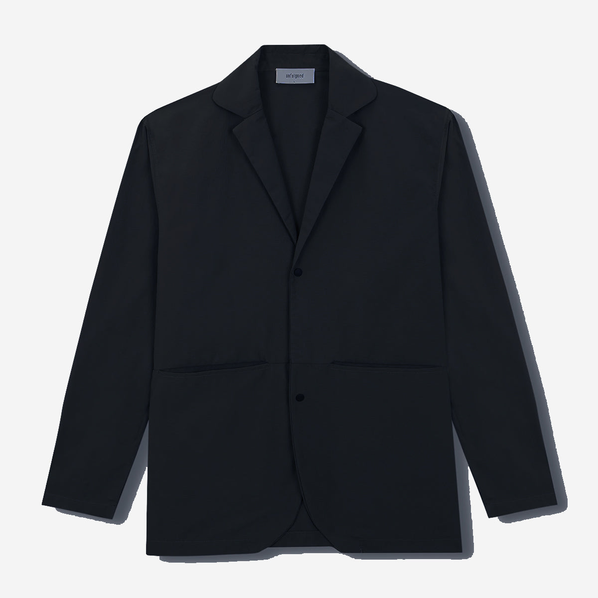 Smart Technical Ripstop Blazer - Dark Navy