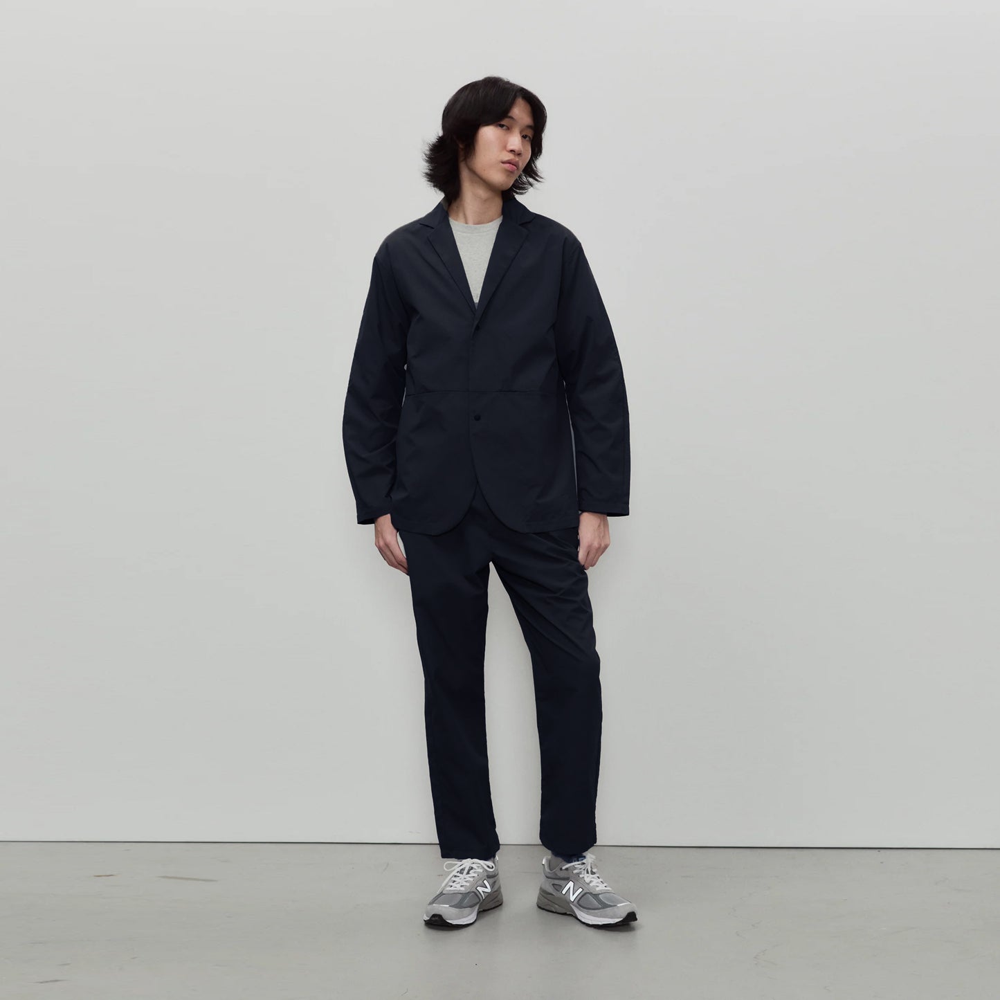 Smart Technical Ripstop Pants - Dark Navy
