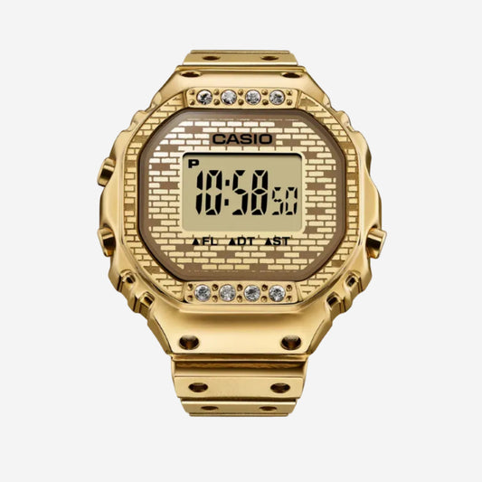 x  J Balvin CRW-001JB-9 Casio Ring Watch - Gold