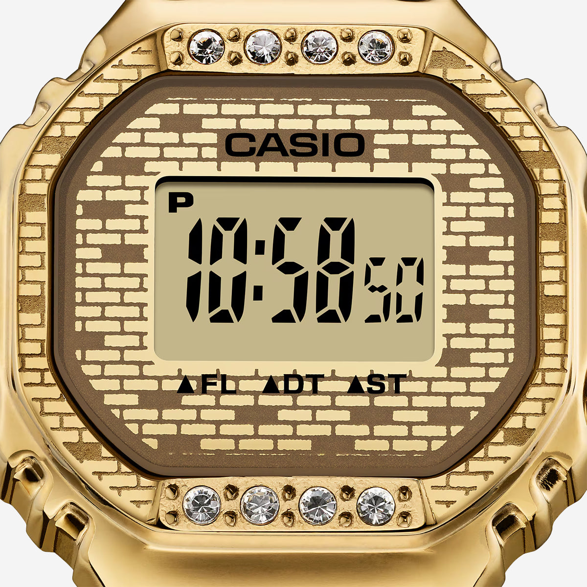 x  J Balvin CRW-001JB-9 Casio Ring Watch - Gold