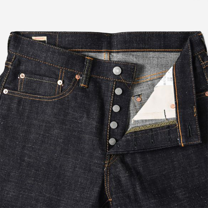 0306-82IE "Going to Battle" Embroidery 16oz Selvedge Denim - Tight Tapered Fit