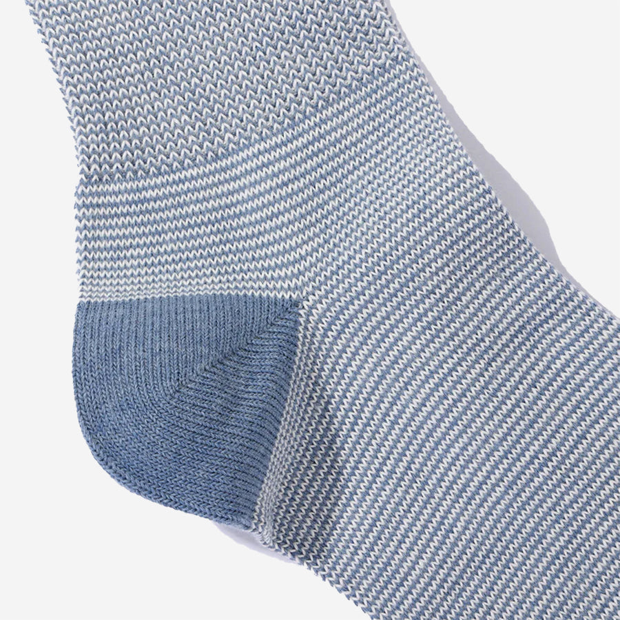 American Rib 3-Pack Crew Socks - Indigo