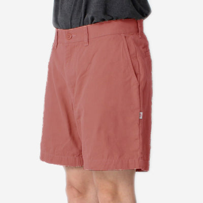 Cotton Oxford Shorts - Dark Pink