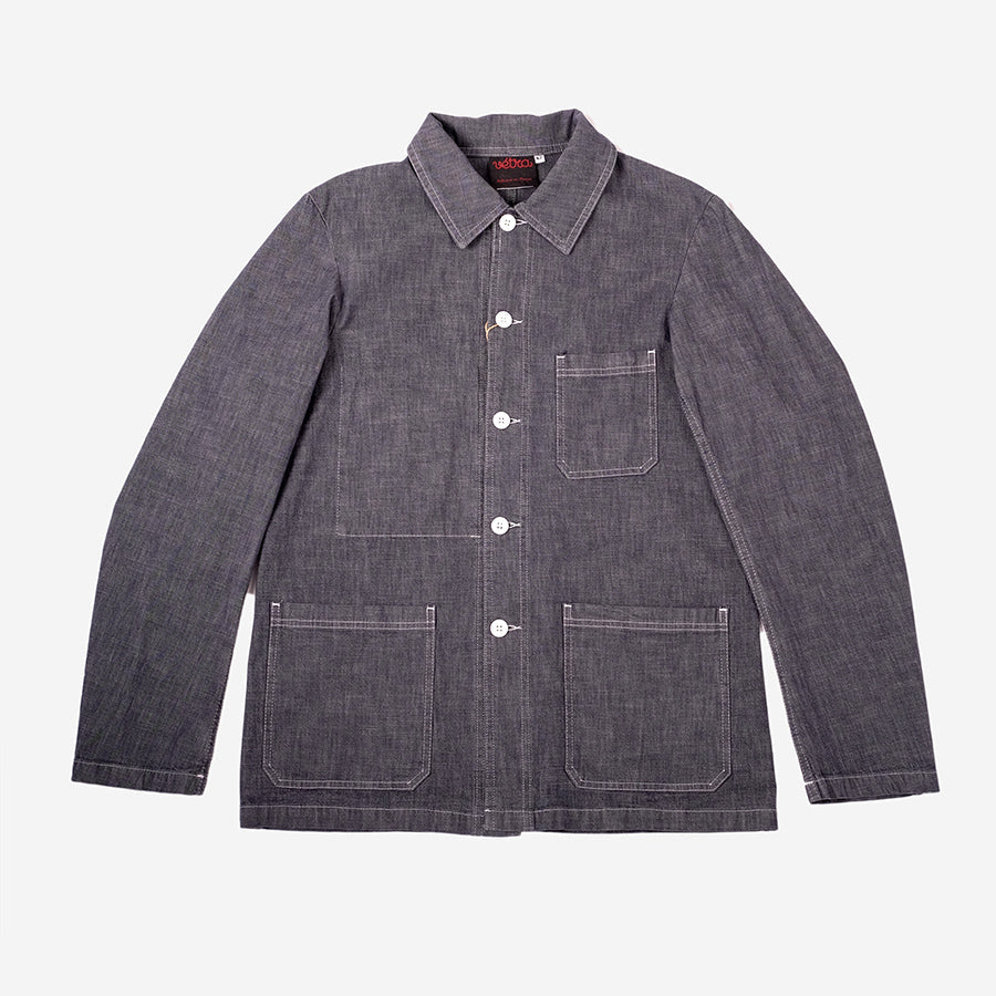 Chore Jacket - Washed Chambray - Denim