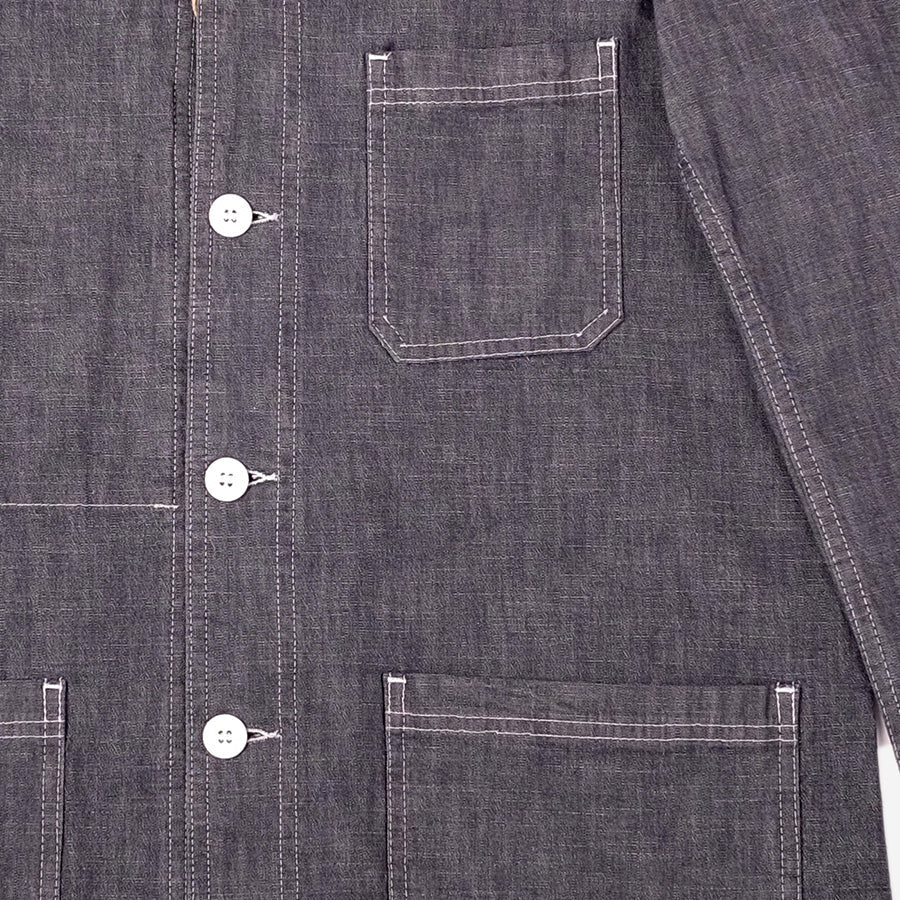 Chore Jacket - Washed Chambray - Denim