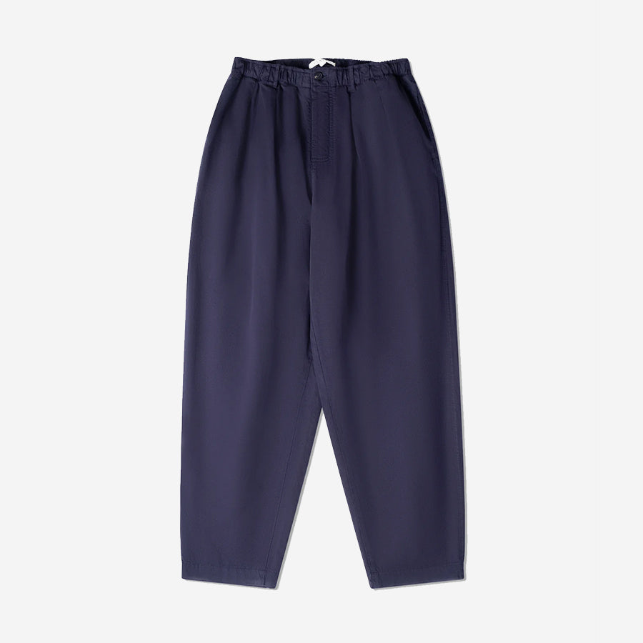 Clyde Loose Tapered Trouser - Navy