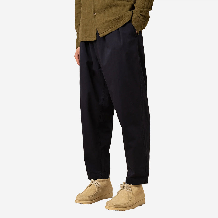 Clyde Loose Tapered Trouser - Navy