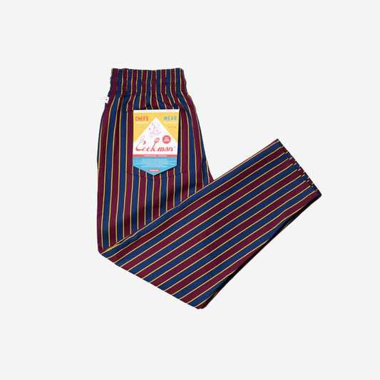 Chef Pants - Red College Stripe