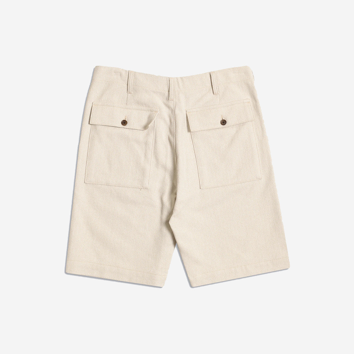 Coup Work Shorts - Herringbone Peyote Sand