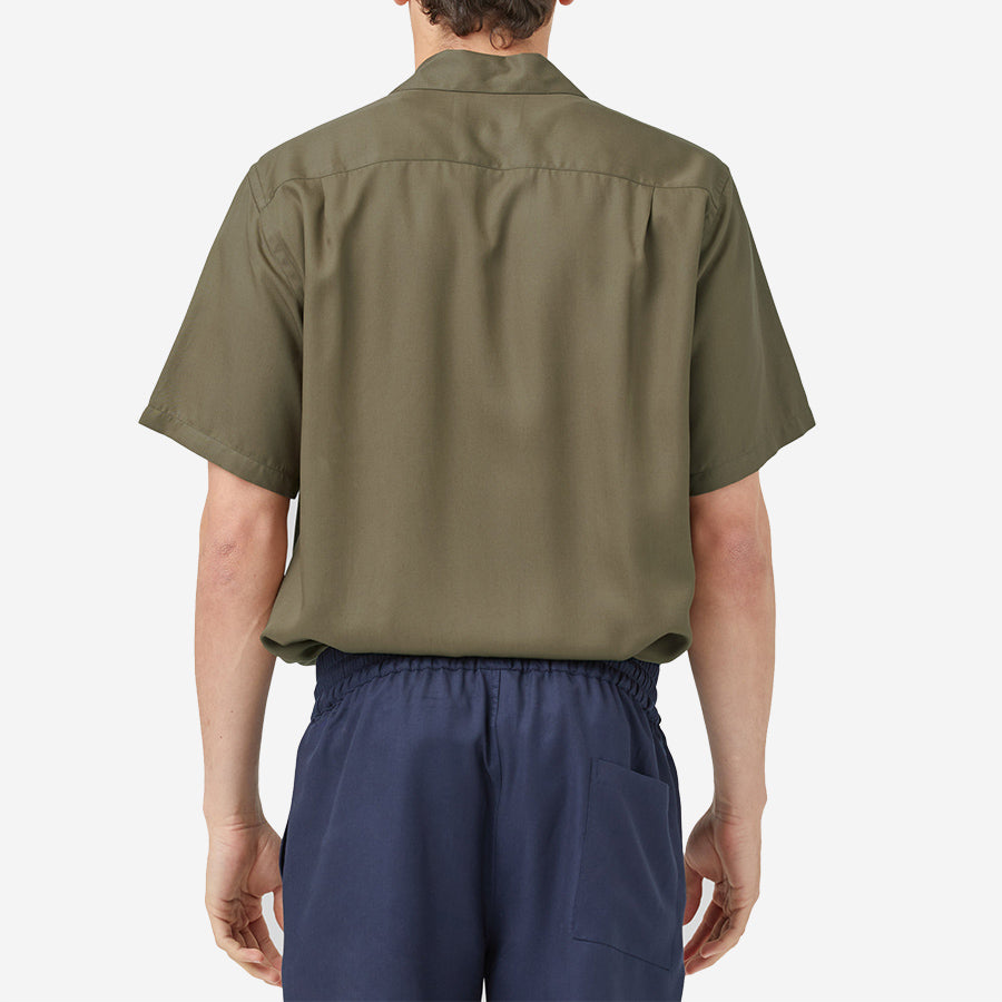 Dogtown Short-Sleeve Vacation Shirt - Olive