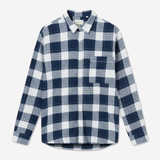 Dale Flannel Shirt - Navy