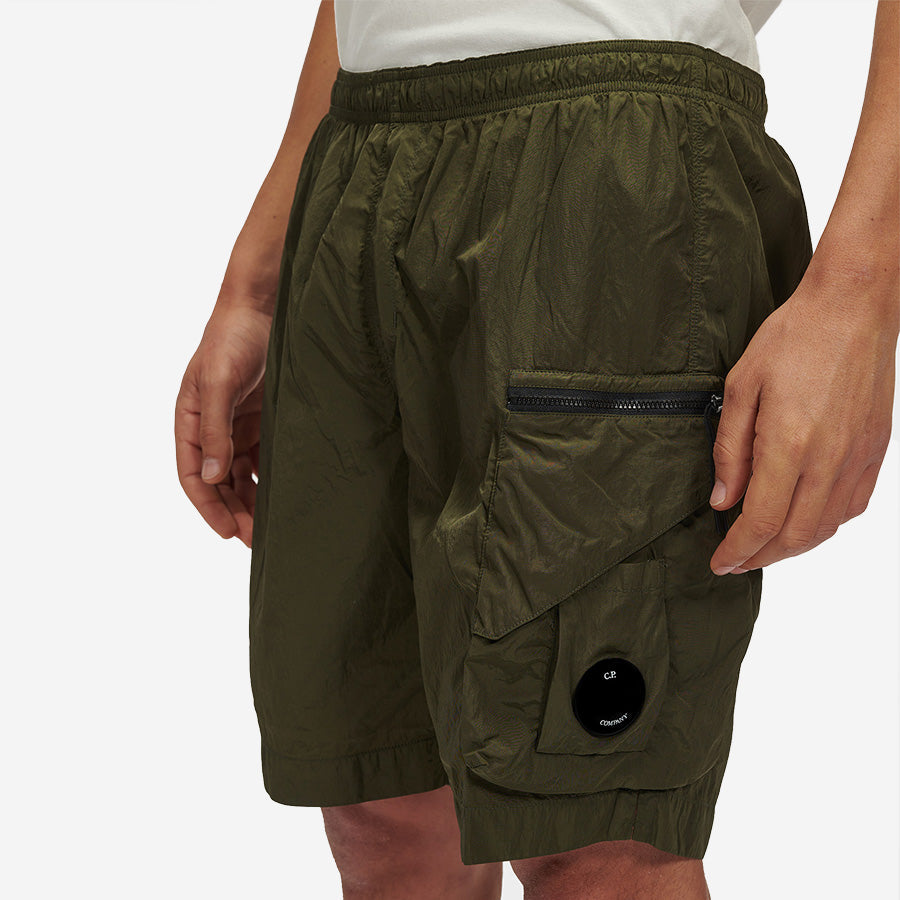 Eco-Chrome R Utility Lens Swim Shorts - Ivy Green