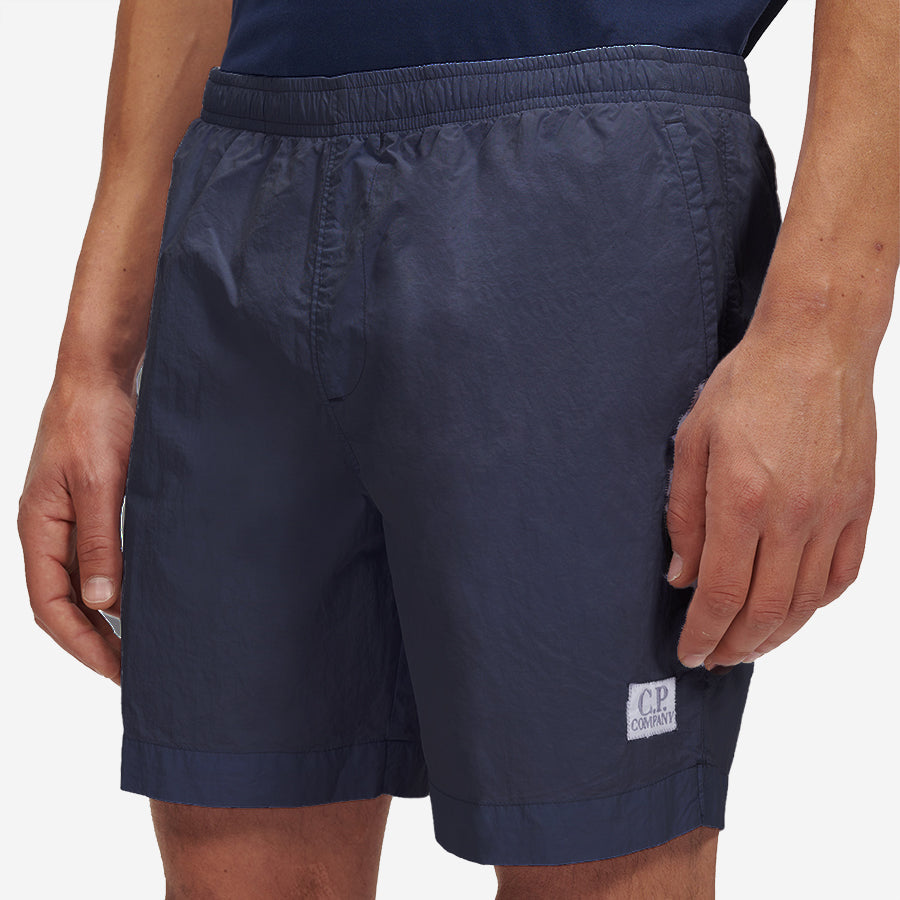 Flatt Nylon Swim Shorts - Medieval Blue