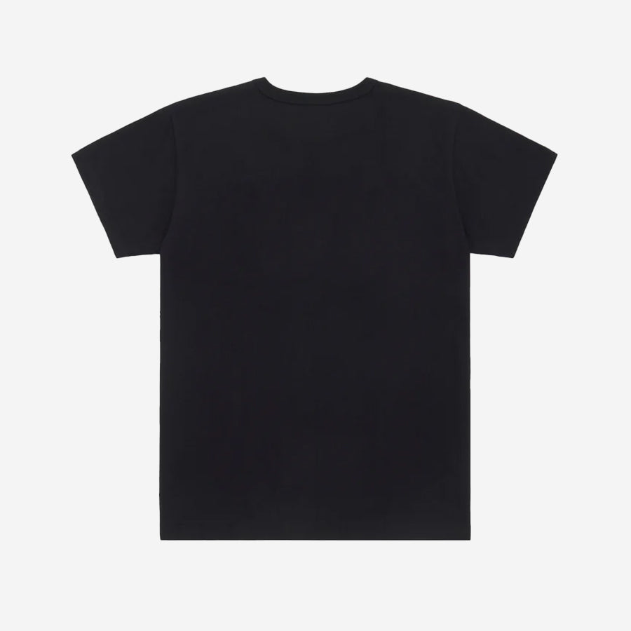 Plain black shop pocket tee