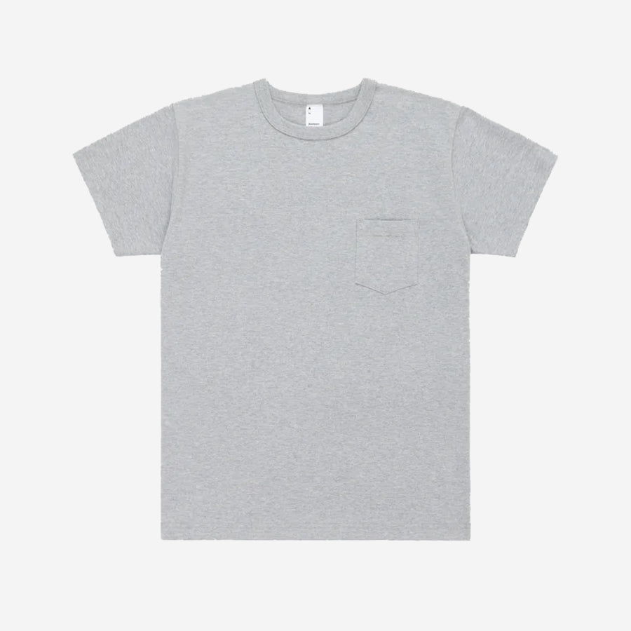 Heavyweight Pocket T-Shirt - Heather Grey (v2)