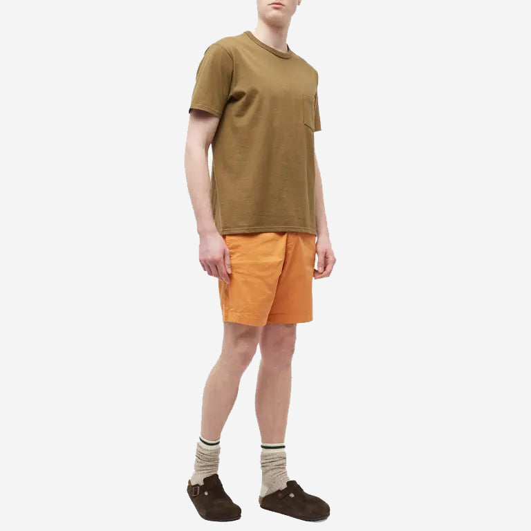 Heritage Drawstring Easy Shorts - Rusty Orange