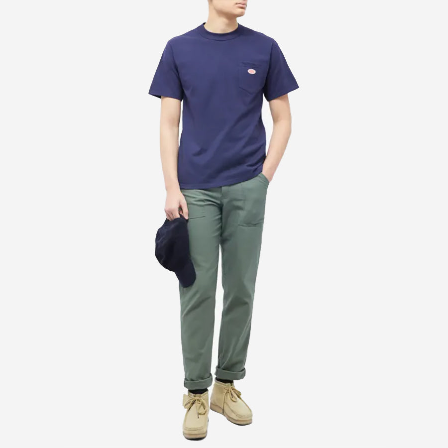 Heritage Logo Pocket T-Shirt - Navy
